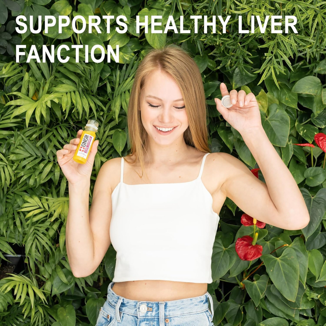 Liver Cleanse Shot: Ginger, Milk Thistle, Dandelion Detox | The